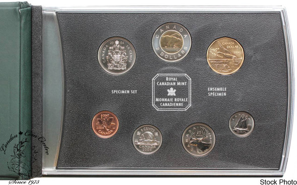 Canada: 2004P Goose Specimen Coin Set **Scuffed Cases** Canada: 2004P Goose Specimen Coin Set **Scuffed Cases**