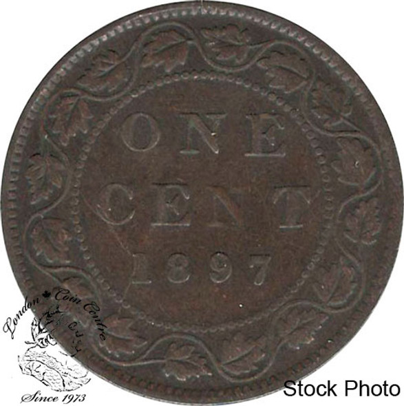 Canada: 1897 Large Cent F12