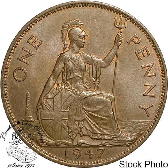 Great Britain: 1947 Penny Uncirculated