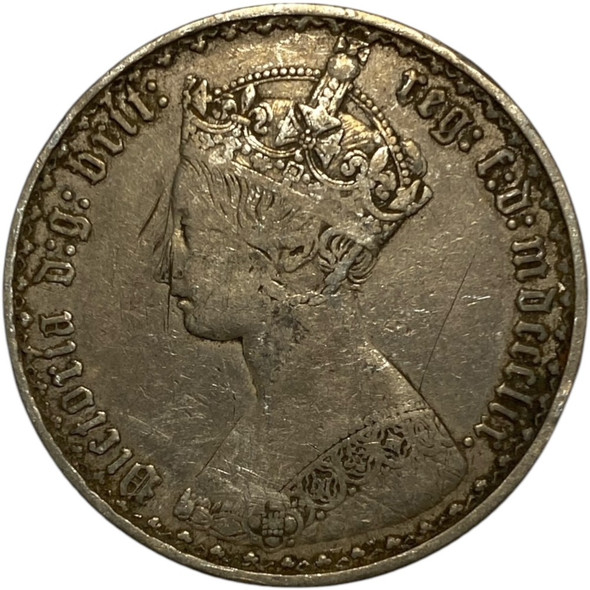 Great Britain: 1852 Florin