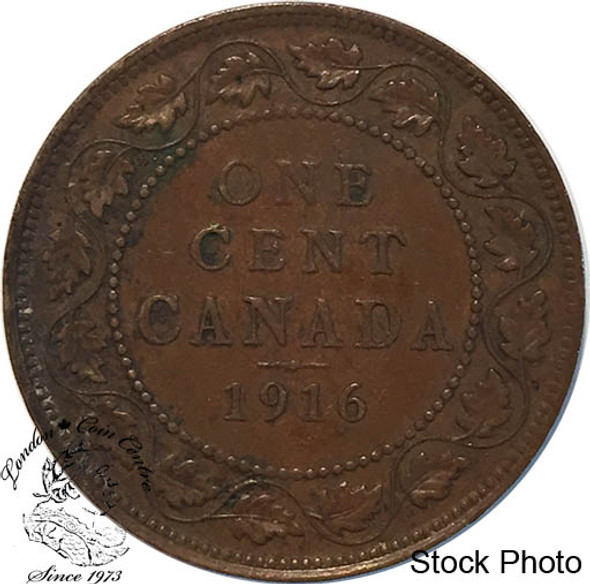 Canada: 1916 1 Cent EF40 Canada: 1916 1 Cent EF40