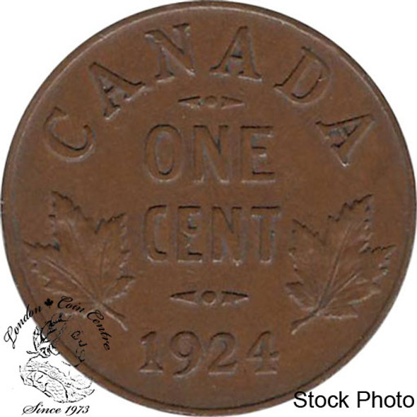 Canada: 1924 1 Cent VF20