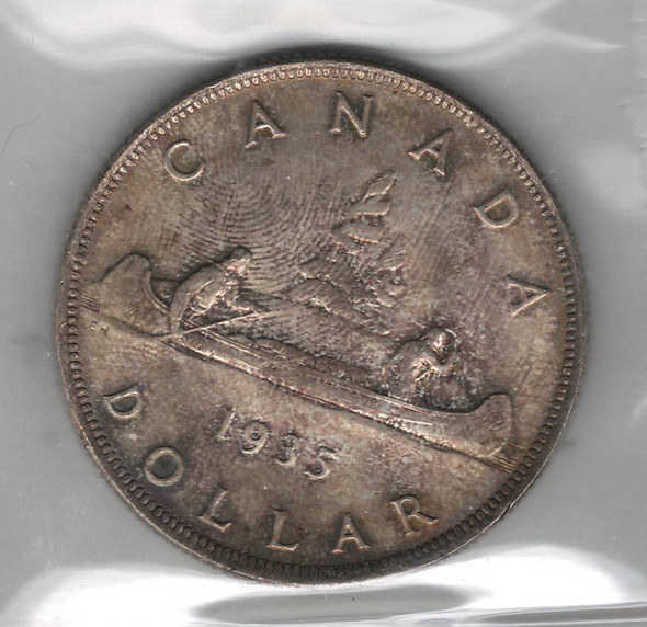 Canada: 1935 Silver Dollar ICCS MS65