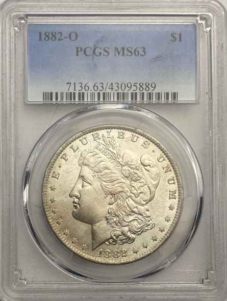United States: 1882O Morgan Dollar PCGS MS63 #2