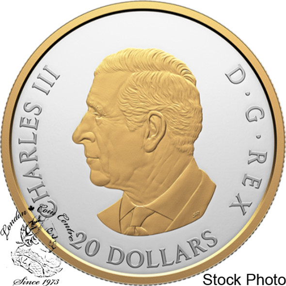 Canada: 2025 $20 Animal Portraits: Grey Wolf 1 oz Pure Silver Coin Canada: 2025 $20 Animal Portraits: Grey Wolf 1 oz Pure Silver Coin