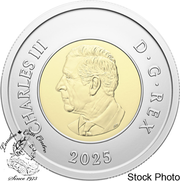 Canada: 2025 $2 Honouring Canada's Unknown Soldier Toonie Non-Coloured BU