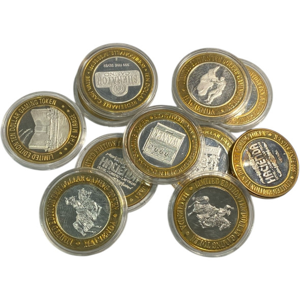 Cassino Tokens .6 oz .999 Silver (We Pick One)