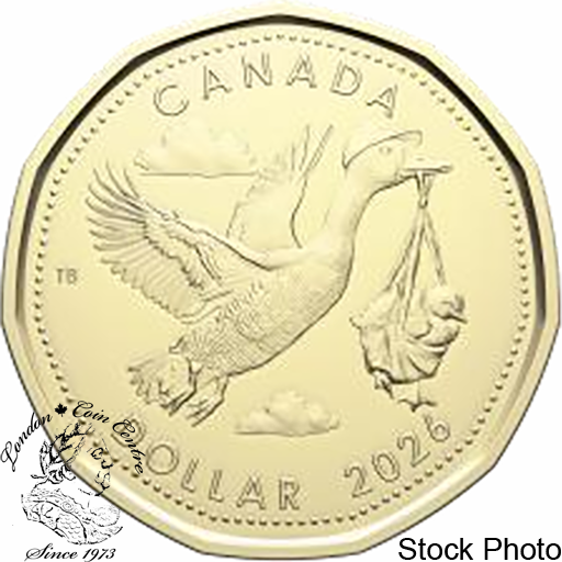 Canada: 2026 Stork with Baby Loonie Coin