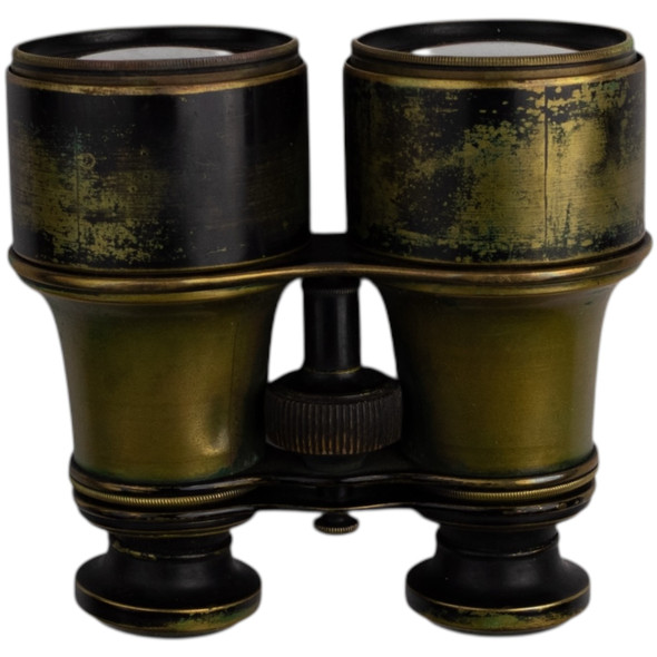 Binoculars Laval Paris in Leather Case