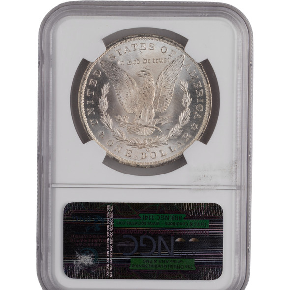 United States: 1885-O Morgan Dollar NGC MS63