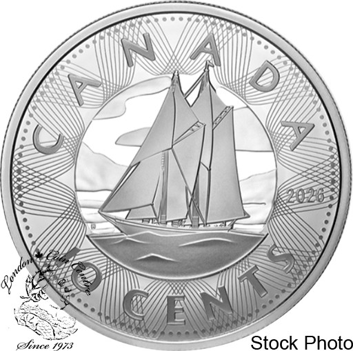 Canada: 2026 10 Cent Multilayered Bluenose Pure Silver Coin