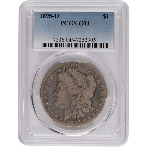 United States: 1895-O Morgan Dollar PCGS G04