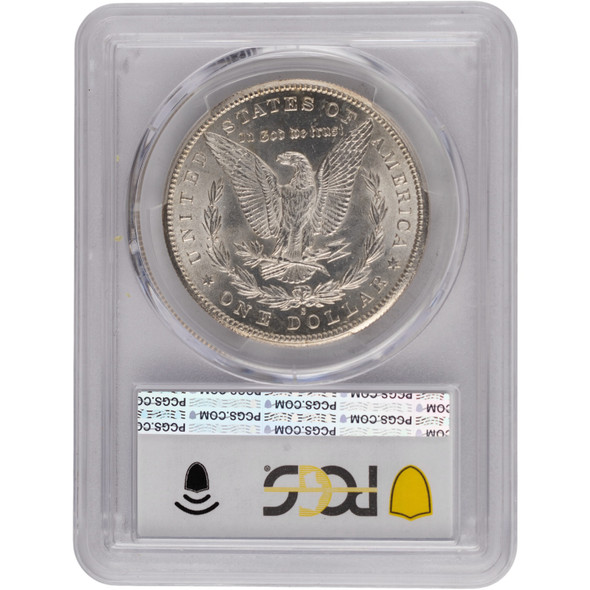 United States: 1889-S Morgan Dollar PCGS MS62