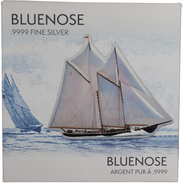 Canada: Bluenose Schooner - Pure Silver Piece