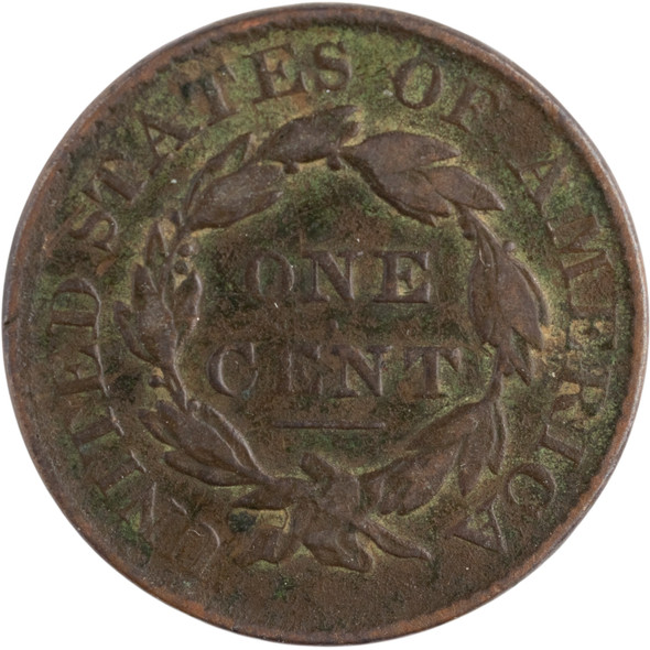 United States: 1826 1 Cent Coronet Head VG