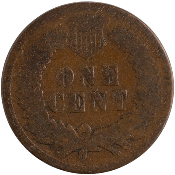 United States: 1873 1 Cent Indian AG