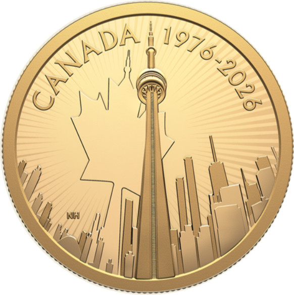Canada: $200 CN Tower 50th Anniversary Pure Gold Coin
