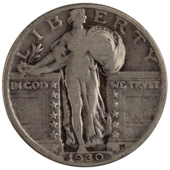 United States: 1930 25 Cent VG8