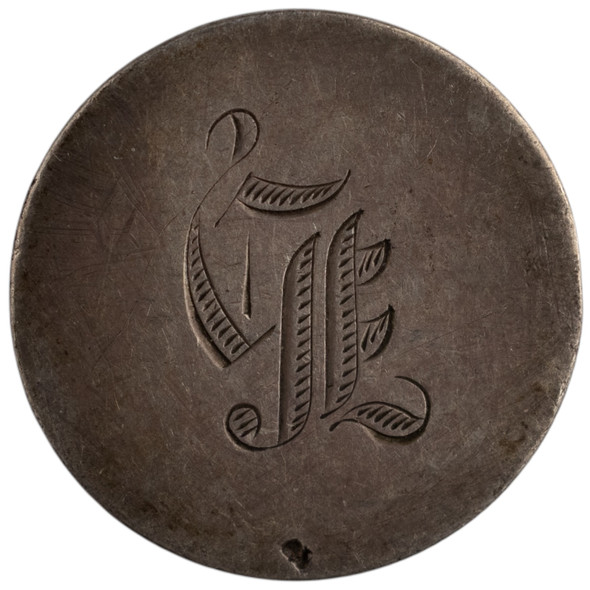 United States: 1857 25 Cent Love Token