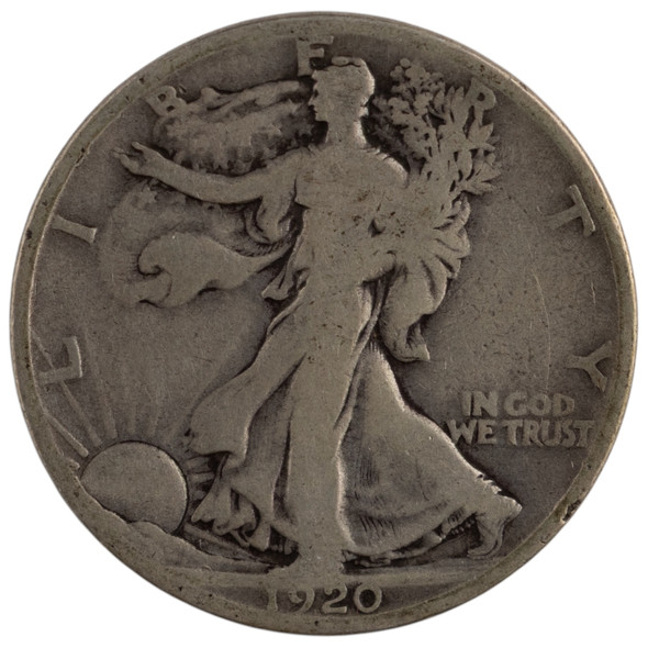 United States: 1920-D 50 Cent G4