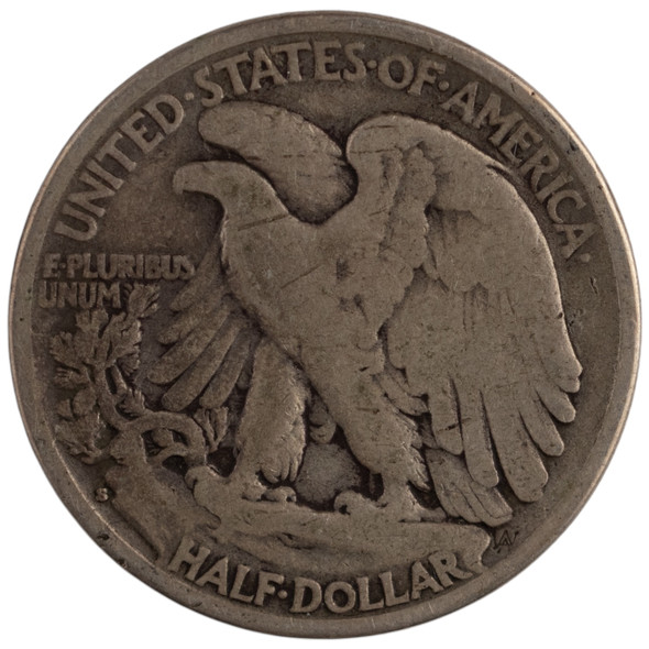 United States: 1928-S 50 Cent VG8