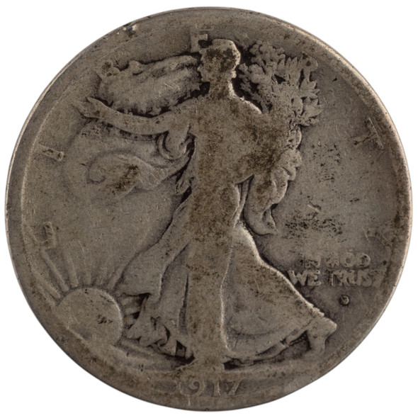 United States: 1917-D 50 Cent VG