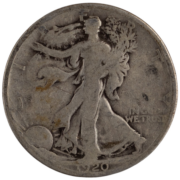 United States: 1920-S 50 Cent VG
