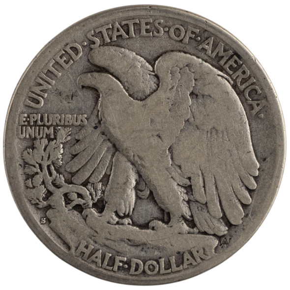 United States: 1923-S 50 Cent VG