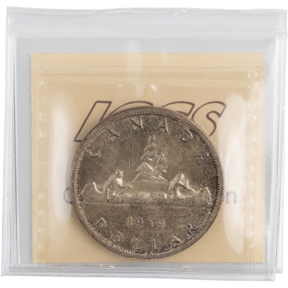 Canada: 1959 Silver Dollar ICCS MS64 #2