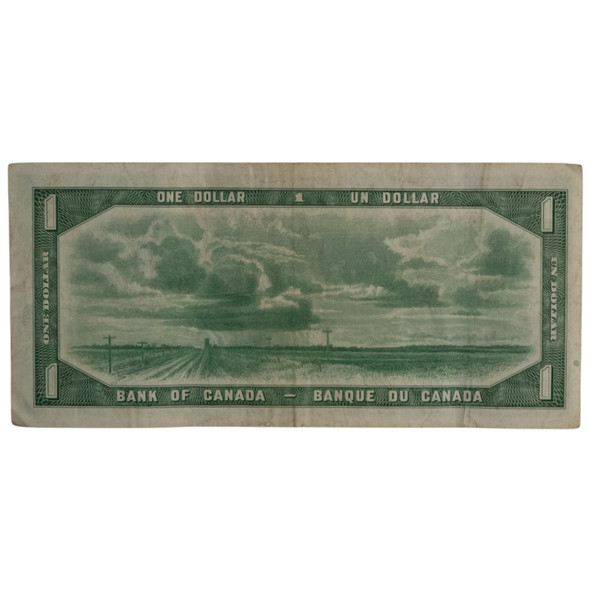 Canada: 1954 $1 Bank Of Canada Devil's Face Banknote  BC-29b VF20