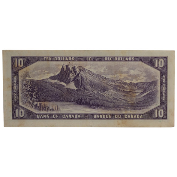Canada: 1954 $10 Bank Of Canada  Replacement Banknote B/D EF40