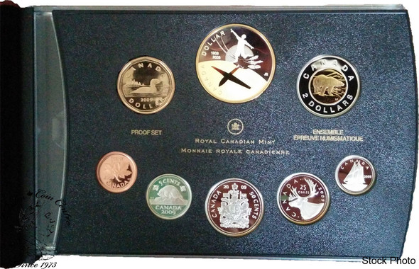 Canada: 2009 First Flight Double Dollar Proof Coin Set *Scuffed*