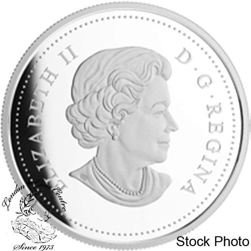 Canada: 2015 $20 Canadian Icons: Polar Bear Silver Coin with Jade *No Boxes*