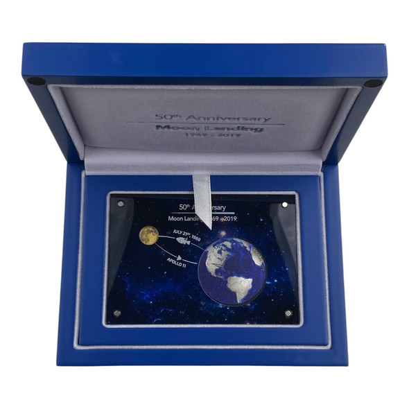 Barbados: 2019 50th Anniversary of Moon Landing Coin Set