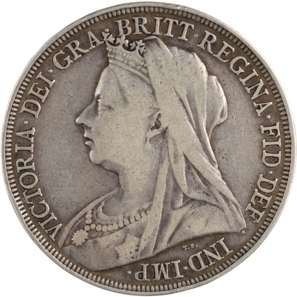 Great Britain: 1896 Silver Crown