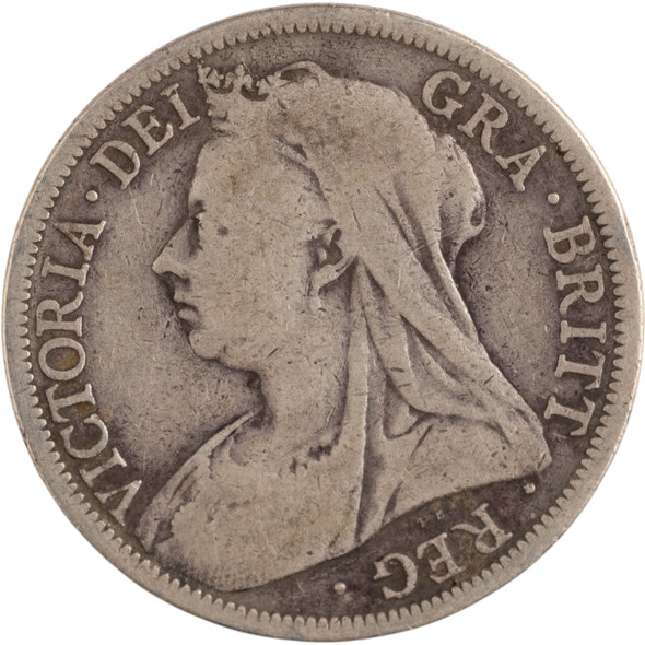 Great Britain: 1900 Silver Half Crown