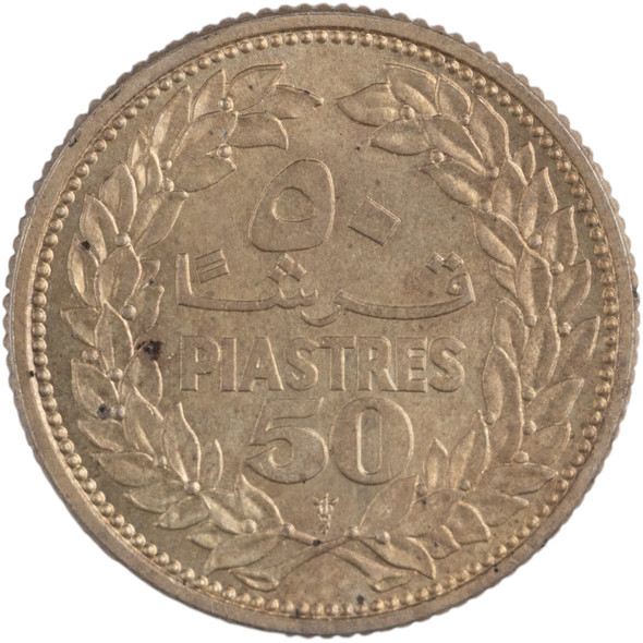 Lebanon: 1952 50 Piastres