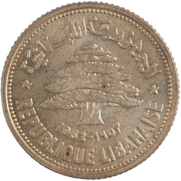 Lebanon: 1952 50 Piastres