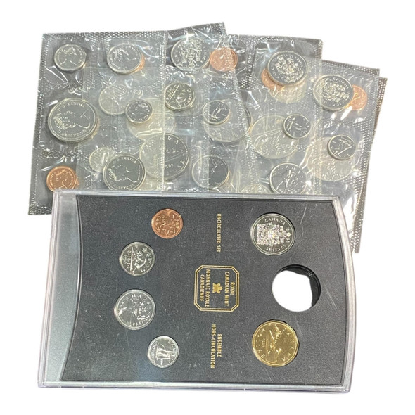 Canada: Proof Like / Uncirculated Coin Set Collection *No Envelopes* (7 Sets)