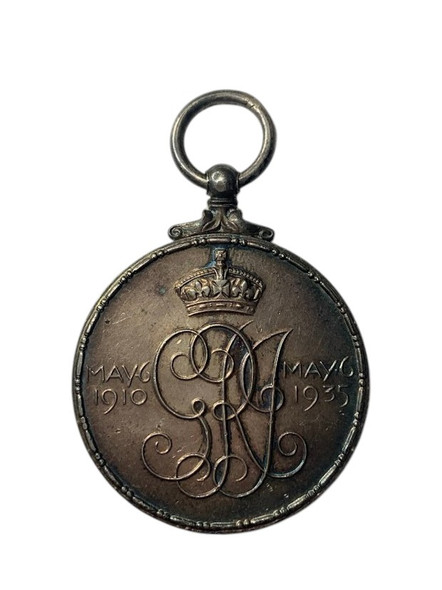 Great Britain: 1935 Official George V Jubilee Silver Medal
