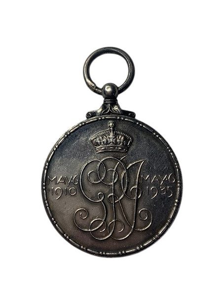 Great Britain: 1935 Official George V Jubilee Silver Medal