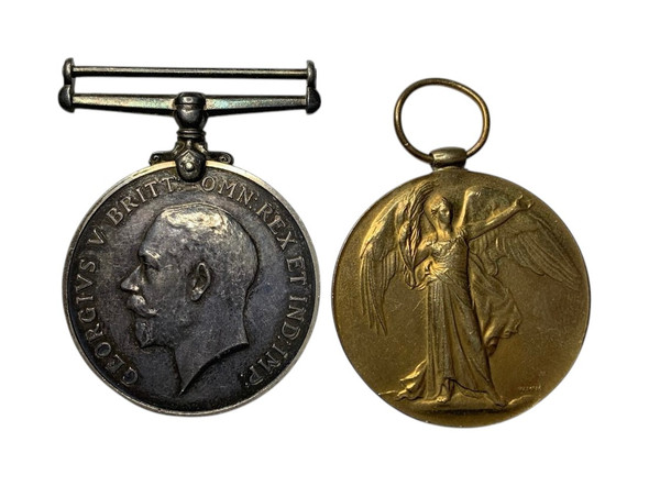 Great Britain: 1914-1918 WWI Medal Pair