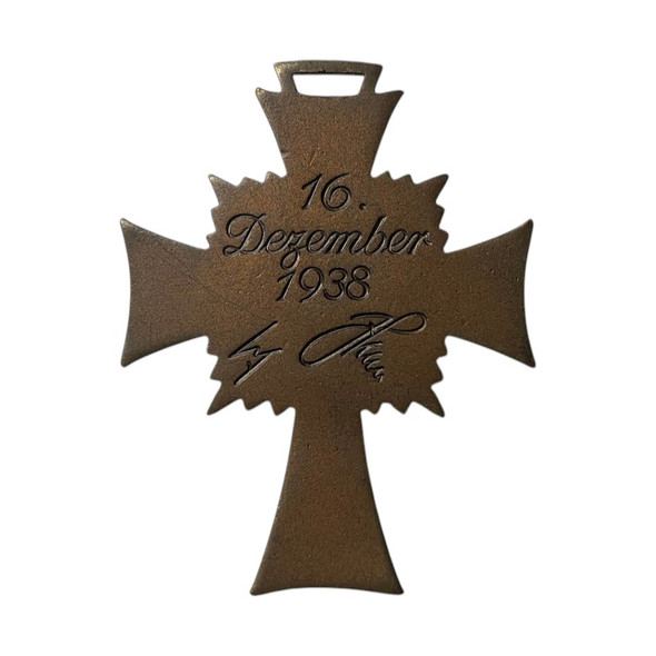 Germany: 1938 WWII Third Reich Mother's Cross 3rd Class