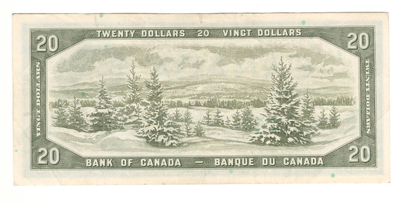 Canada: 1954 $20 Bank Of Canada Banknote F/W