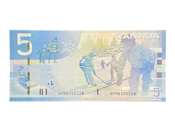 Canada: 2006 $5 Bank Of Canada Banknote BC-62b-i UNC