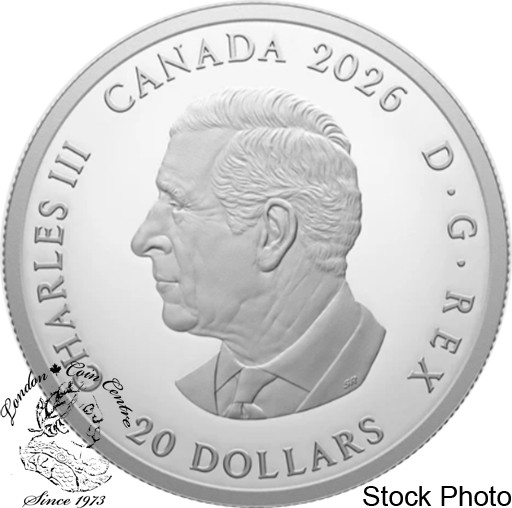 Canada: 2026 $20 Turtle Island – 1 oz. Fine Silver Coin