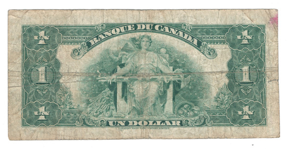 Canada: 1935 $1 Banknote - Banque du Canada French  BC-2 VG10