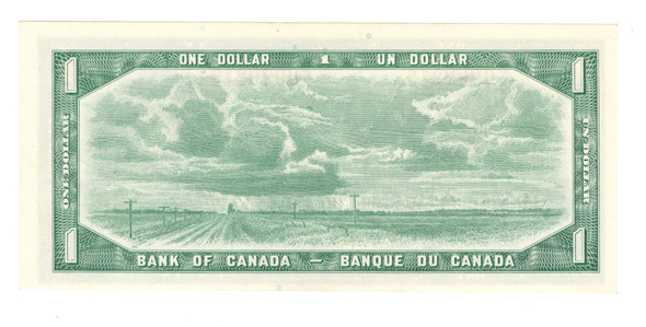 Canada: 1954 $1 Bank Of Canada Banknote Bouey-Rasminsky Uncirculated