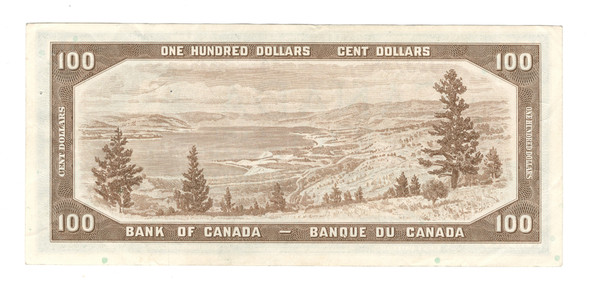 Canada: 1954 $100 Bank Of Canada Banknote Beattie-Rasminsky