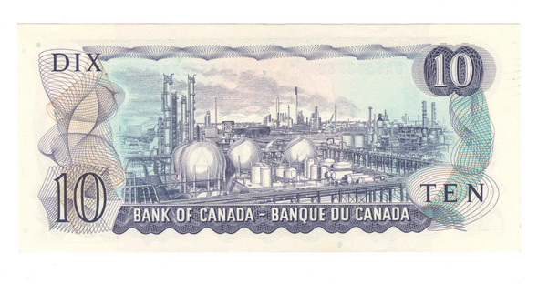 Canada: 1971 $10 Bank Of Canada Banknote Beattie-Rasminsky BC-49a